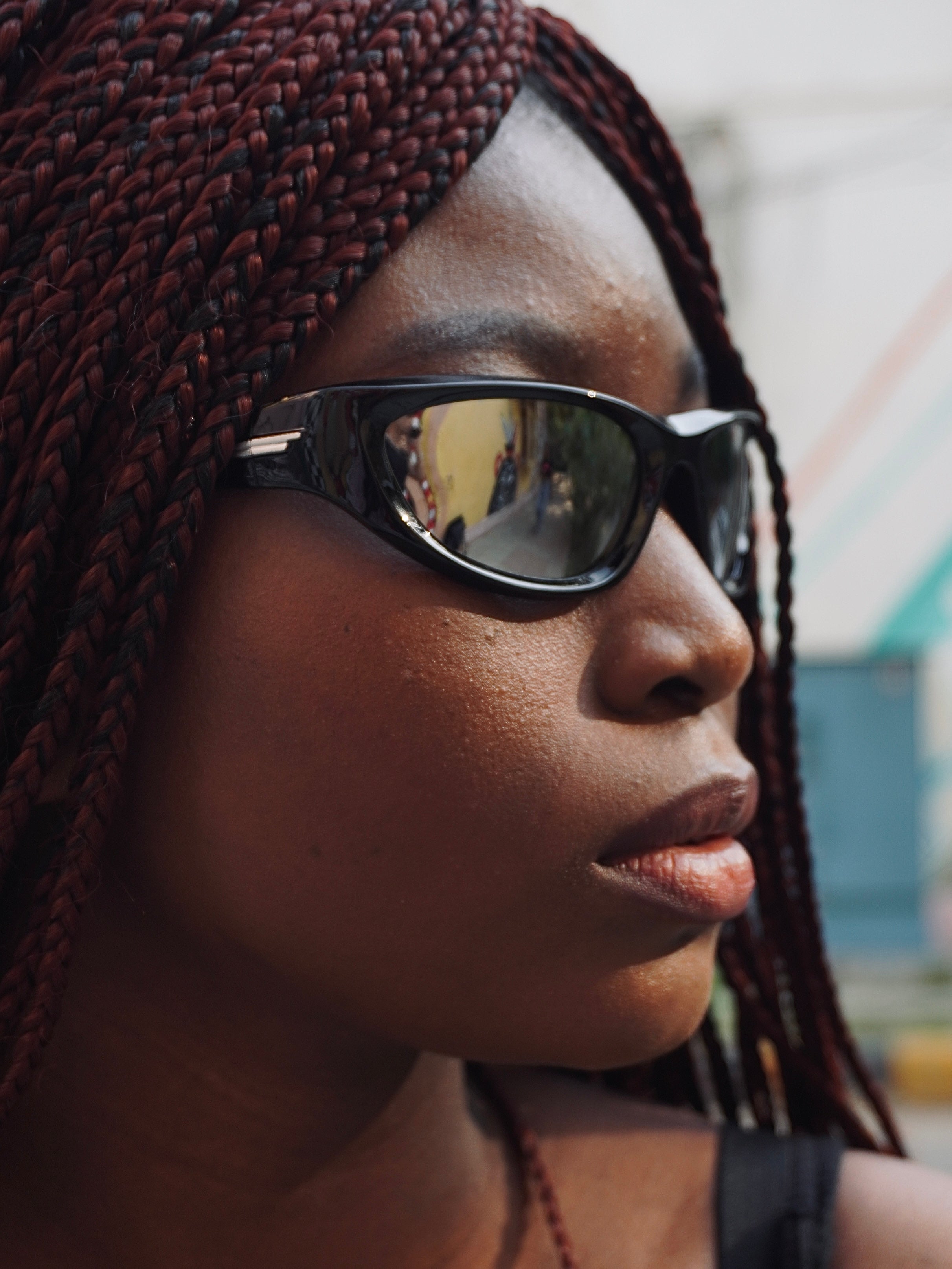 Y2K UNISEX SILVER FUTURE GLASSES