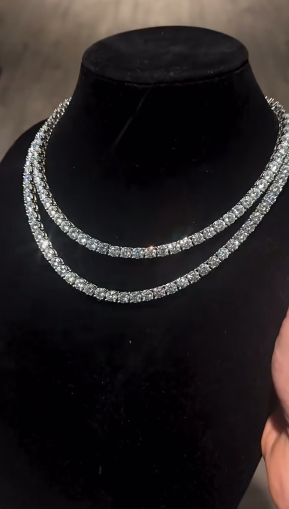 TENNIS CHAIN NECKLACE