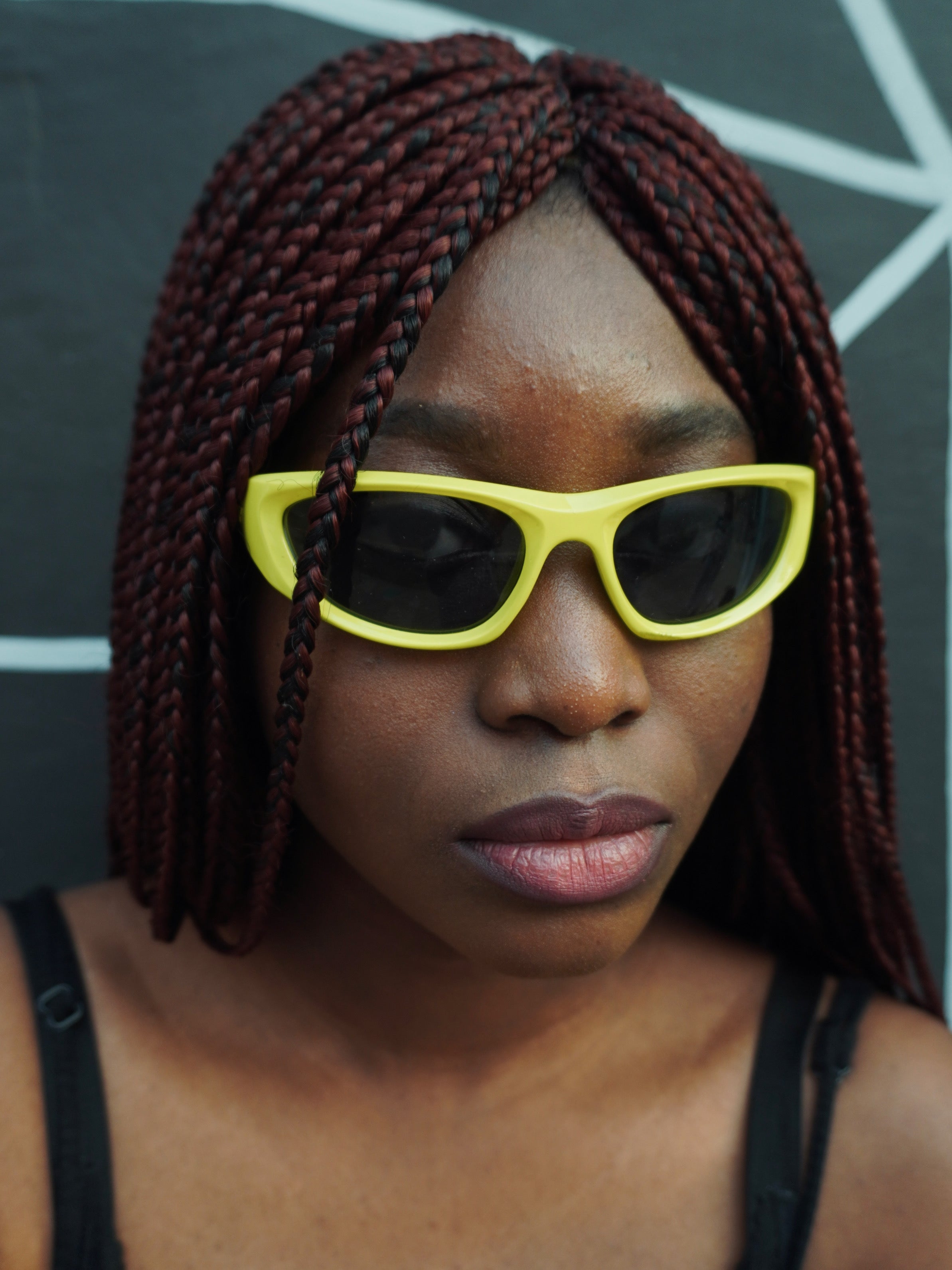 Y2k UNISEX SPICE GREEN GLASSES