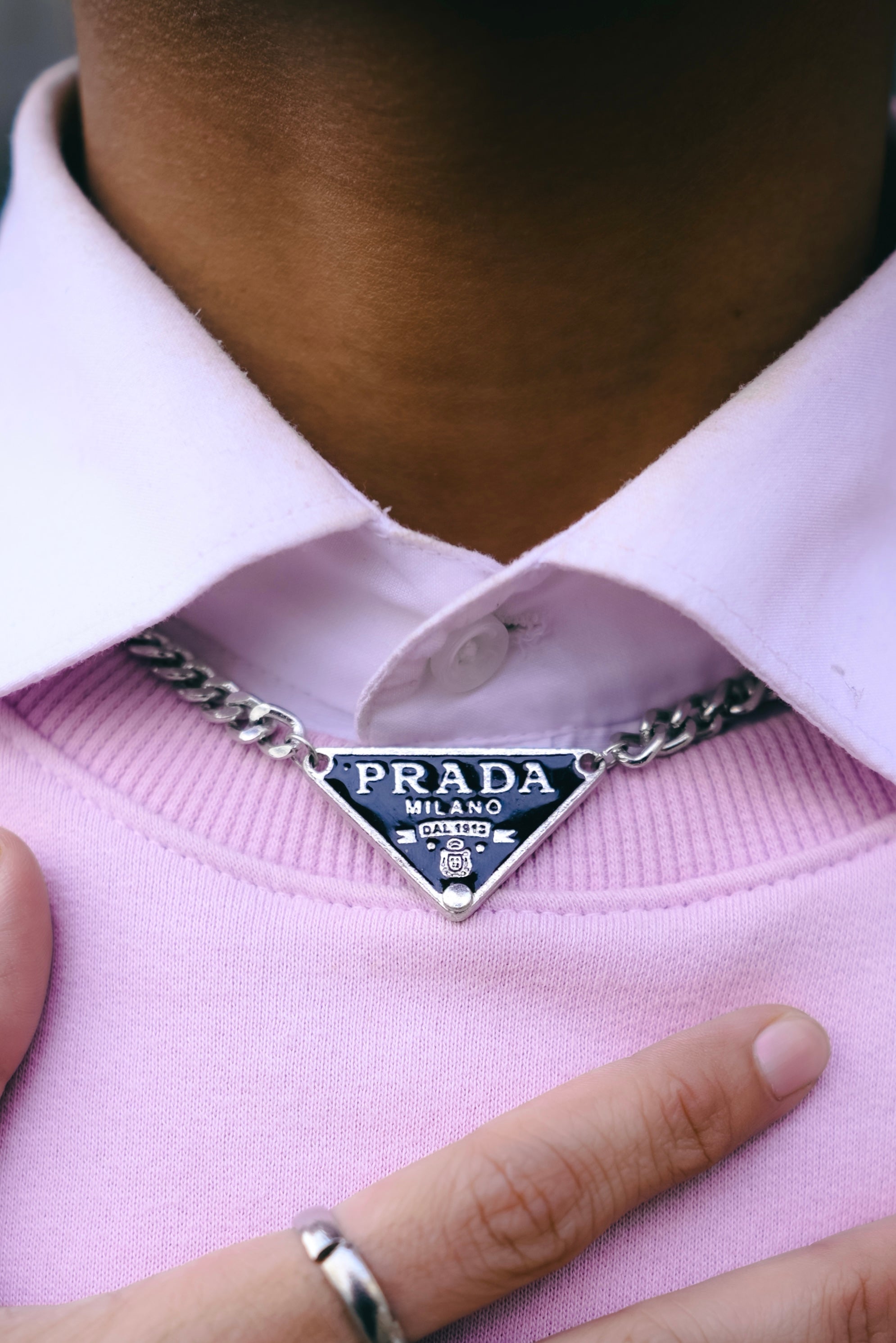 PRADA CHAIN NECKLACE